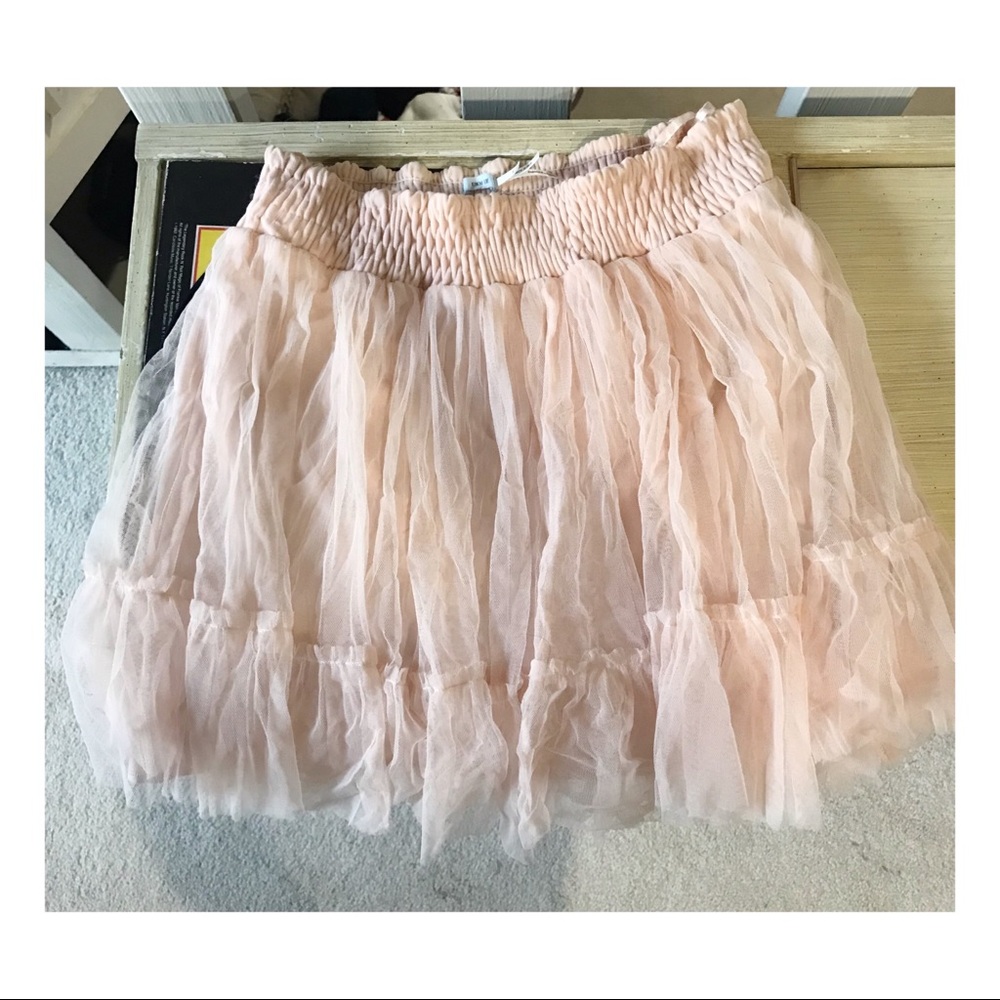 Kimchi Blue - Pale Pink Tulle Skirt